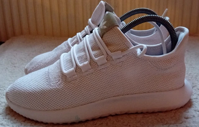 Adidas originals tubular shadow trainers best sale in white cg4563