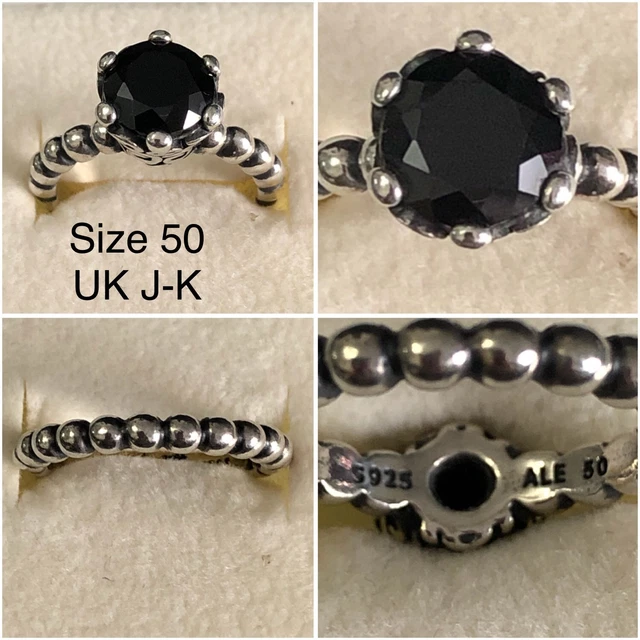 Pandora on sale anello nero
