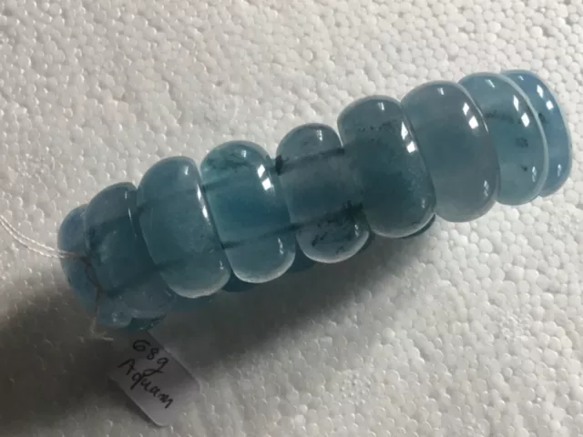 bracelet aquamarine bleu elastique 20 cmts 2