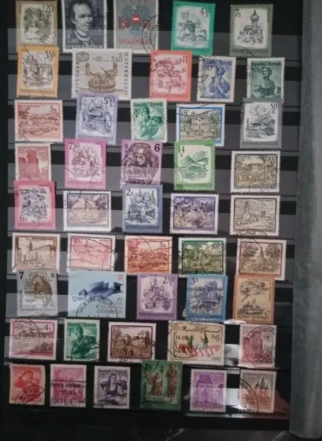 Österreich Austria Timbres Briefmarken Stamps Sellos