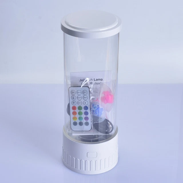 JELLYFISH LAMP AQUARIUM Ocean Night Lights 7Colors LED Jellyfish ...