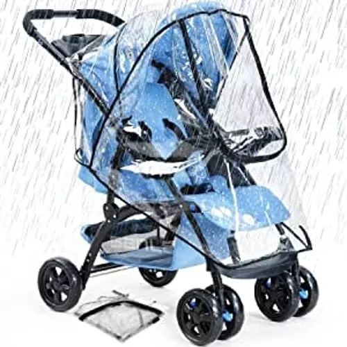 Housse De Pluie Poussette Bébé Universelle | Coupe Vent & Imperméable |  Neuf FR