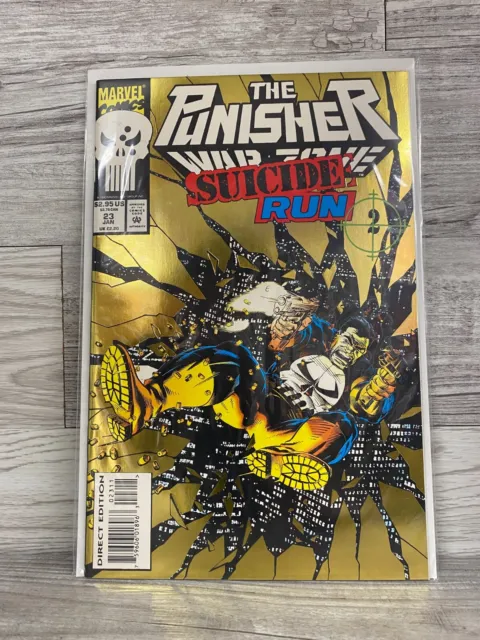 Marvel Comics The Punisher War Zone Suicide Run #23 Modern Age January 1993