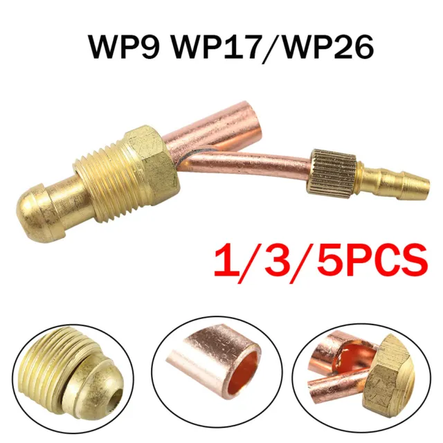 TIG Fitting Male Cable And Gas Separate Cable Connector For WP9 WP17 WP26 1/3/5x