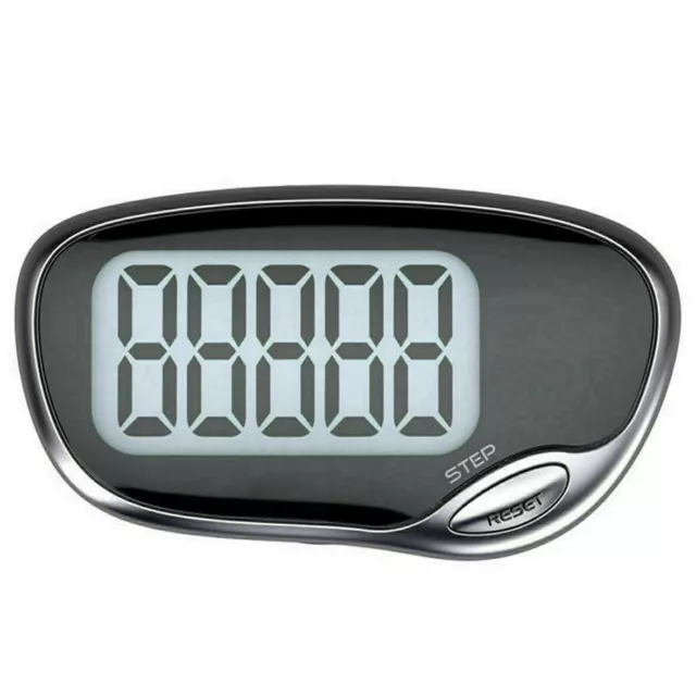 Schrittzähler mit LCD Anzeige Pedometer Schrittmesser für Joggen Walken Wandern