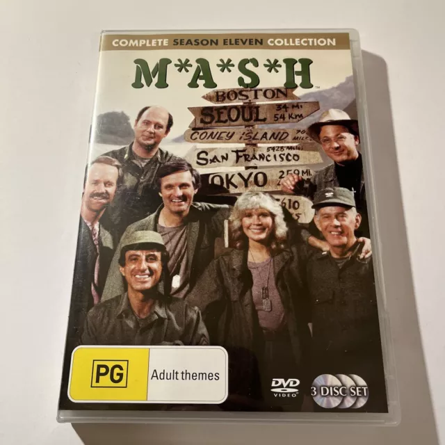 MASH Complete Season Series 11 DVD 1982 Region 4 American 1950s Comedy War Drama