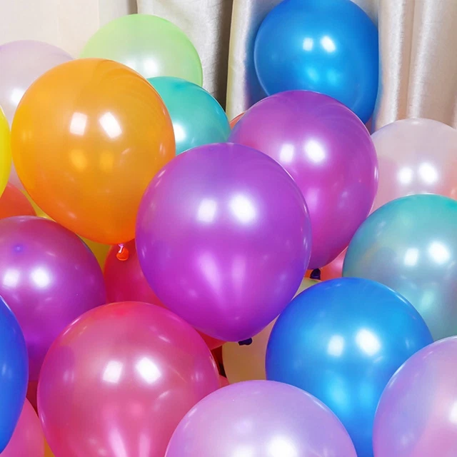 100 un. globos de látex de 10 pulgadas globo de 24 cm para fiesta boda de alta calidad