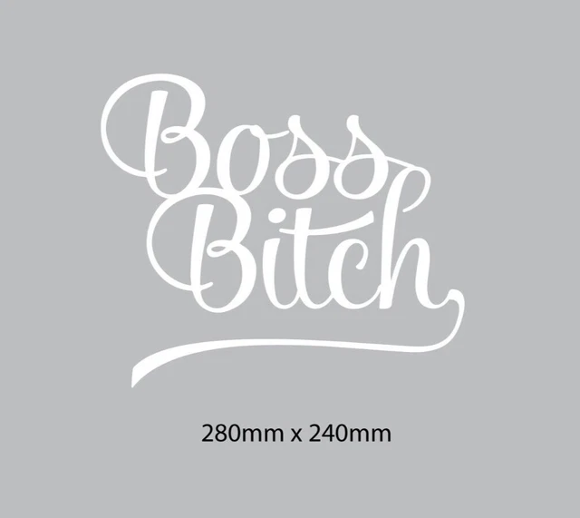 Funny Bitch Inside Girl Stuff JDM Boost Drift Fits Jeep Truck Car Sticker  Decal