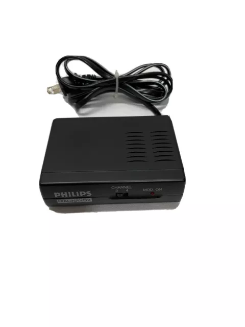 Philips Magnavox RF Modulator PM61138 audio/ video TV Switch Box/Gaming