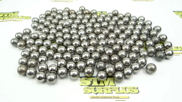 Large Lot Of New & Used Steel Balls 3/4" Dia X 1Oz Wt