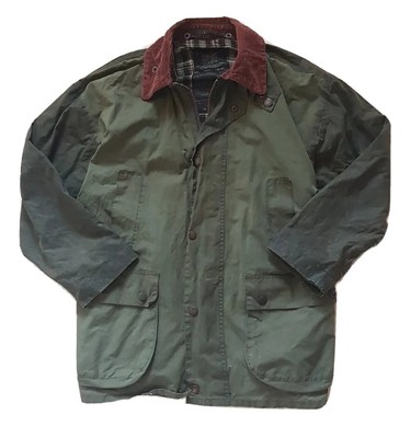 HERREN GREEN WAX COAT JACKE ROYAL 