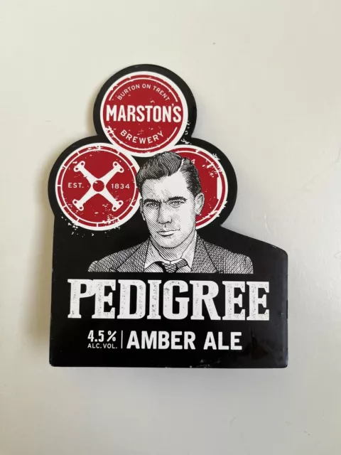 Marstons Pedigree Beer Pump Clip