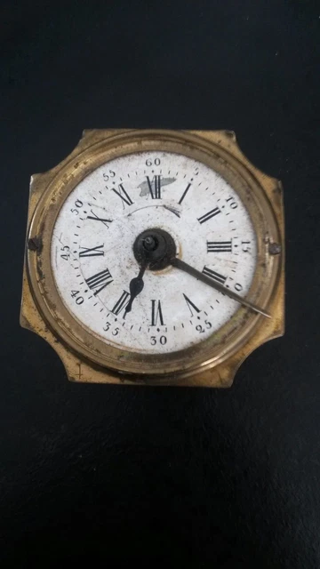 Mecanismo De Péndulo Reloj Antiguo Francia XIX Em Siglo BB