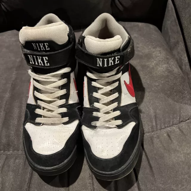 NIKE Air Zoom Morgan Red/White/Black Shoes -2013 Mens Size 11 - 407360-063
