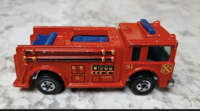 Hot Wheels Redline 1976 Fire Eater Made In Hong Kong
