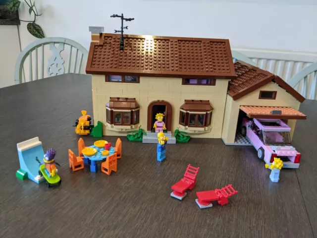 LEGO THE SIMPSONS 71006 The Simpsons House Original Box And Instructions 129.50 PicClick UK
