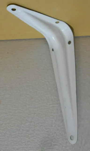 Lot of 4 New 4 X 6 Inch Utility White Shelf Brackets