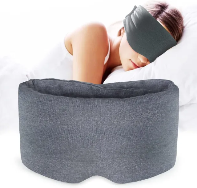 Sysrion Sleep Mask - Ultra Soft Comfortable Sleeping Mask for for Home Sleep Tr