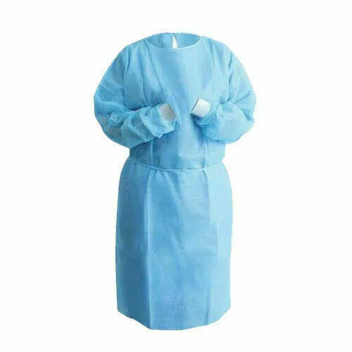 An Lanh Non-Surgical Sterilize Elastic Cuffs Blue Level 3 Isolation Gown X-Large