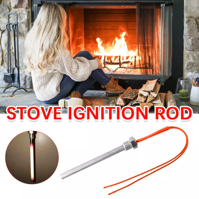 300 W/350 W 220 V Lgniter Hot Rod legno pellet riscaldamento tubo camino griglia parte!