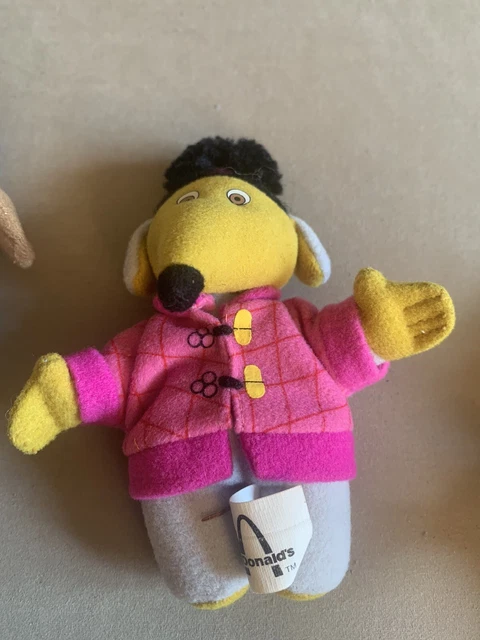 Bundle Of McDonald's Wombles Soft Toys x 8 From 1999 2