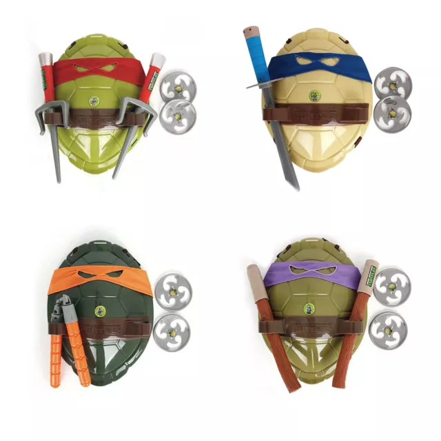 Kids Teenage Mutant Ninja Turtles Party Costume Turtle Back Shell Mask Toy Gifts