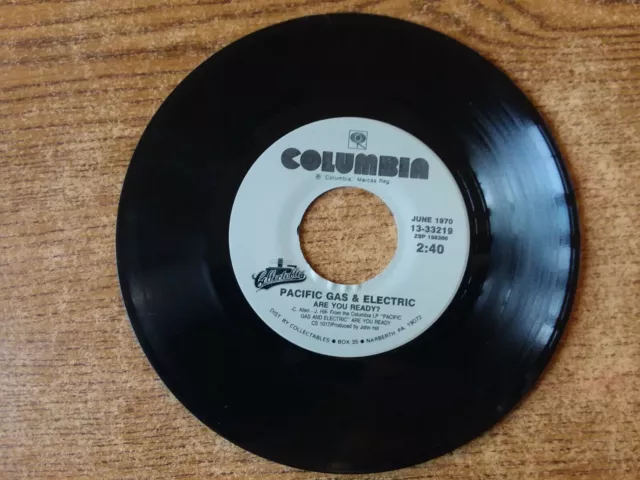 1970S MINT-EXC+PG & Electric  ?– Are You Ready? / Thank God For You Baby33219 45