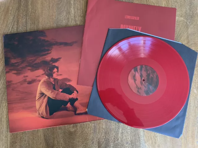 Lewis Capaldi RARE RED VINYL - Divinely Uninspired To A Hellish Extent