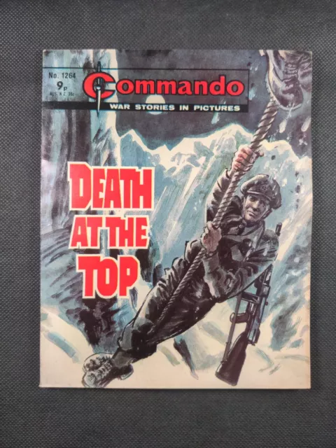 Commando Comic Issue Number 1264 Death At The Top