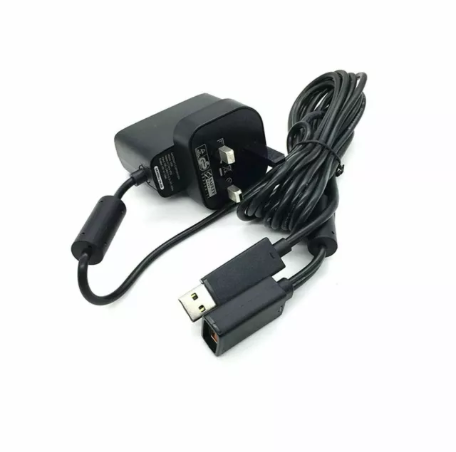 USB AC Adapter Charger Power Supply Cable for XBOX 360 XBOX360 Kinect Sensor 3