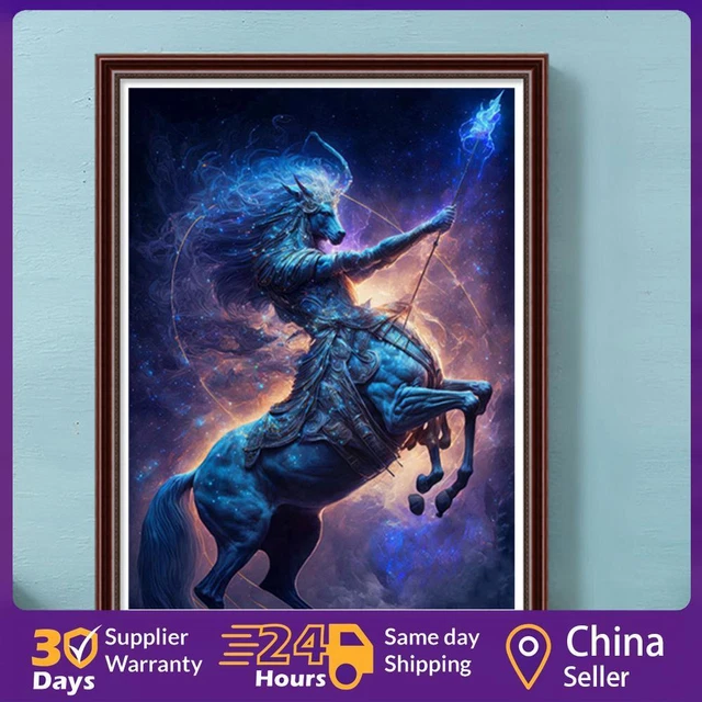 5D DIY Full Round Drill Diamond Painting The Zodiac Kit Art Home Decor (sz3722)