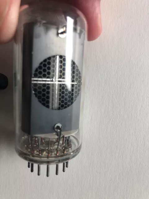 Nixie Röhre  ZM 1043 Anzeigeröhre, 30mm Zeichenhöhe ,  Plus /  Minus