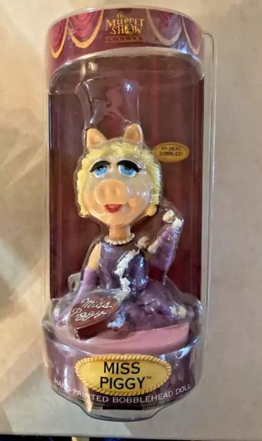 Vintage Rittenhouse--The Muppet Show 25 Years--Miss Piggy Bobblehead Doll (New)
