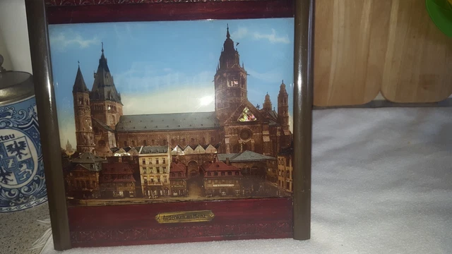 Perlmutt Bild von Andenken an Mainz