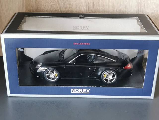 PORSCHE 911 (997) Targa 4S Noire Black Norev 1/18 Ref : 187558 NEUVE NEW EUR 110,00 - FR