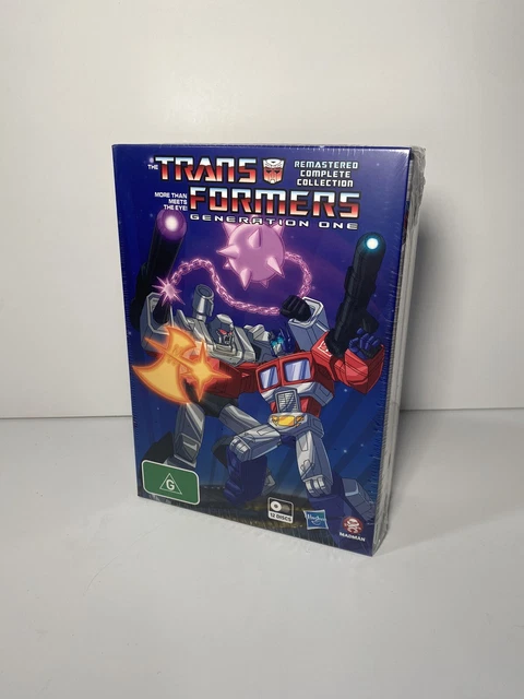 TRANSFORMERS GENERATION ONE remastered Dvd Complete Collection Brand ...