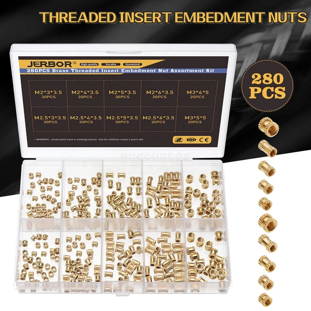 330-Piece Metric Hex Nut Assortment Kit - M3 To M12 Sizes, Organized Storage Case - View #9