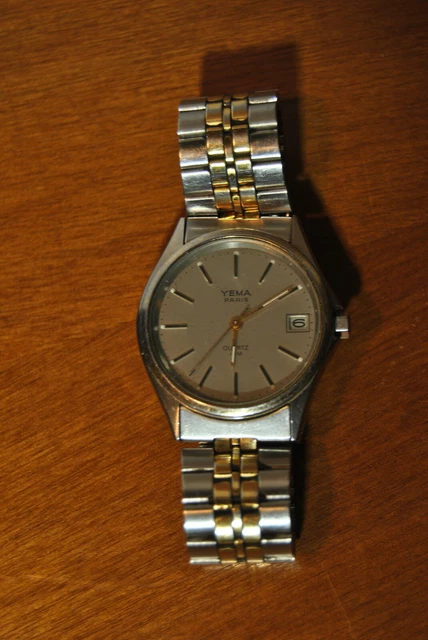 Montre yema quartz ancienne deals