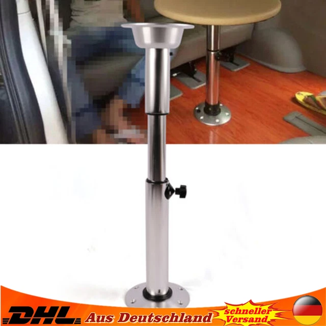 Verstellbares Tischbein 510-760mm - Höhenverstellbar Für Wohnmobil & Boot