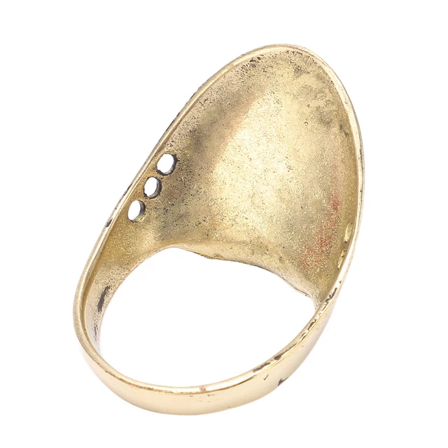 Anneau De Pouce (thumb Ring) Pour Tir à L'arc - 22mm Laiton - Protection Des Doigts Universelle