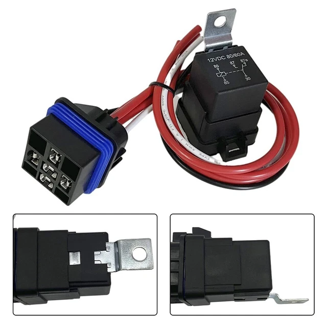 Relè 12 Volt Veicolo Treccia Pesante Impermeabile con Relè Stile Chiave