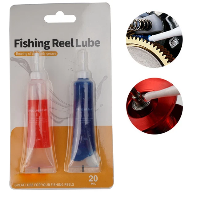 Kit D’entretien Pour Moulinet De Pêche – Graisse Et Huile Haute Performance – Lubrifiant Toutes Conditions, Facile à Appliquer - 8