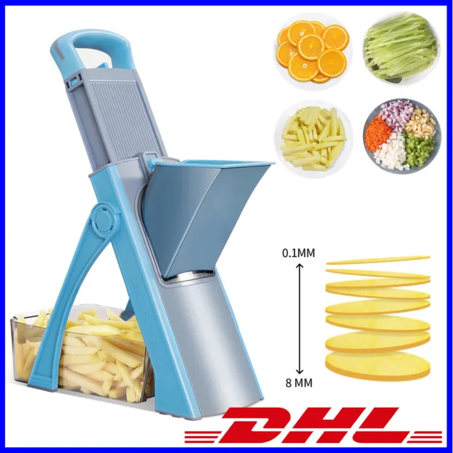 Mandoline Slicer Gemüseschneider Dicer für Küche Kartoffelschneider Verstellbare