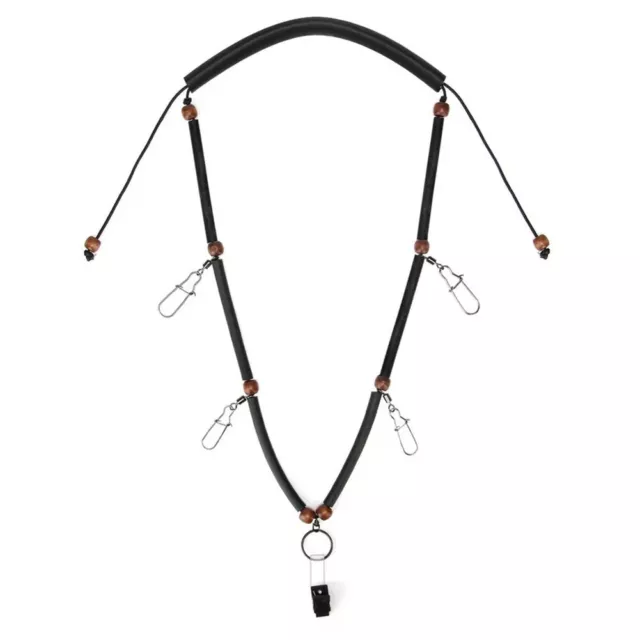 Comfortable and Adjustable Fly Fishing Necklace Never Lose Your Tools Again