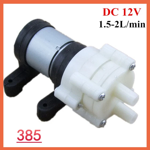 612V R385 MINI Aquarium Pumpe Aquarium Motor für Membranpumpe Wasser