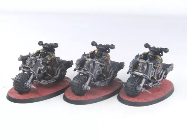 (CA10) Chaos Bikers Squadron Chaos Space Marines 40k 30k Warhammer