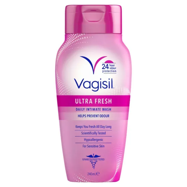 Vagisil Daily Intimate Wash Ultra Fresh 240mL Keeps You Fresh All Day Long