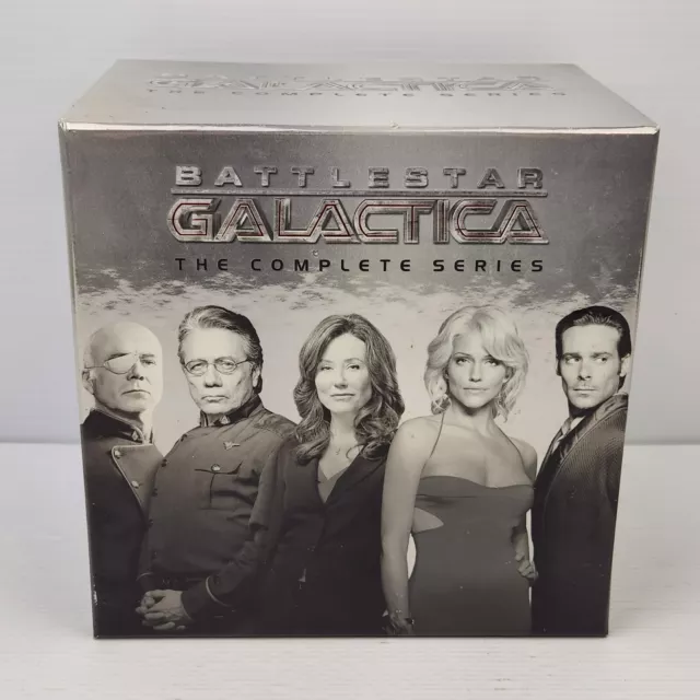 Battlestar Galactica Complete Series Seasons 1-4 | DVD Box Set Sci-fi 2004 Reg 1