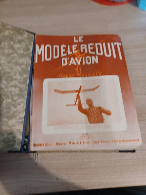 Reliure Revues Année 1964 Complete Avec Plans Modele Reduit Avion 12 numeros