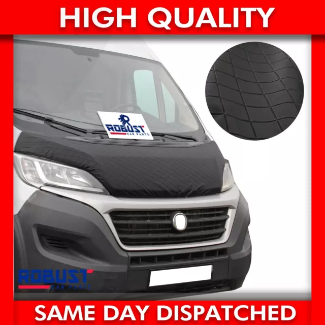 Bonnet Bra Cover Protector Guard For Peugeot Boxer Fiat Ducato (2014+Onwards)